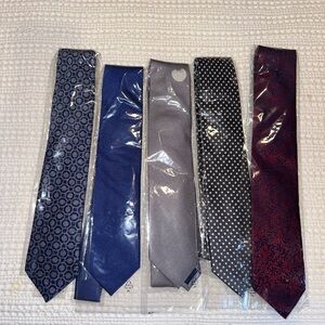 Bundle of 5 Charles Tyrwhitt Ties
